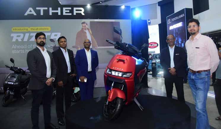 தனது இரண்டாவது மின்சார ஸ்கூட்டரான Rizta வை இலங்கையில் அறிமுகப்படுத்தும் Ather Energy தனது இரண்டாவது மின்சார ஸ்கூட்டரான Rizta வை இலங்கையில் அறிமுகப்படுத்தும் Ather Energy